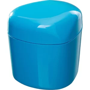 Kit de Acessórios para Banheiro com 4 Peças com 1 Tapete Felpudo Azul Astra Mirtilo - Imagem 4