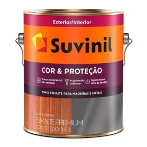 Tinta Esmalte Premium Cor & Proteção Acetinado Branco 3,6 Litros - Imagem 1