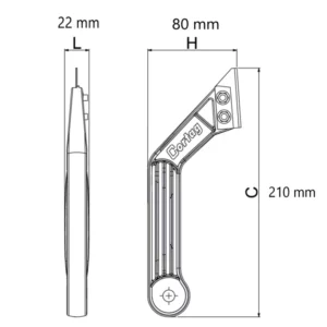 Raspador de Rejunte Standard Vermelho - Imagem 6