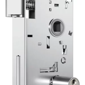 Fechadura Externa com Maçaneta de Alavanca 1801/21 Espelho Inox - Stam - Imagem 4