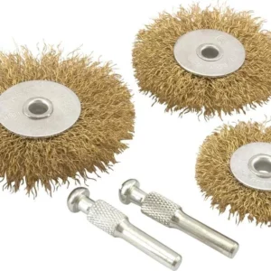 Jogo de Escovas Circulares de Aço, com 5 Peças, Vonder Vdo2769 - Imagem 1