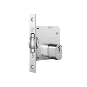 Fechadura Externa para Porta Pivotante 1005 Roseta Quadrada 45mm Cromada - Stam - Imagem 2