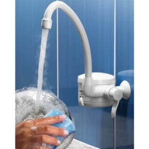 Torneira Elétrica de Parede Bica Alta Loreneasy 220v Branca - Imagem 3