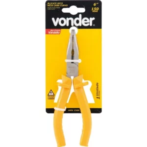 Alicate Bico Meia-cana Curvo 6", 1.000 V, Vonder Vdo77 - Imagem 4