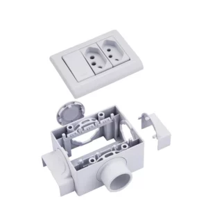 Caixa X com Saídas para Canaletas Ou Eletroduto Lizflex Multiuso - Tramontina - Imagem 3