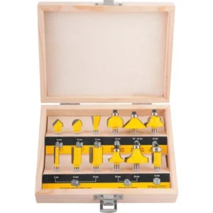 Jogo de Fresas para Madeira 12 Peças - Vonder - Imagem 1