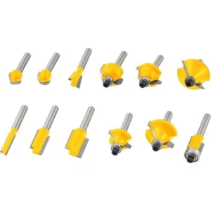 Jogo de Fresas para Madeira 12 Peças - Vonder - Imagem 2