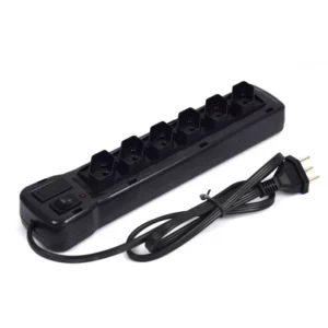 Filtro de Linha para 6 Tomadas Bivolt Preto - Imagem 2