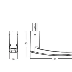 Fechadura para Banheiro Carpi 824/33 Espelho Inox Polido 40mm - Stam - Imagem 3