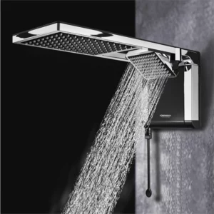 Chuveiro Elétrico Acqua Duo Ultra 7800w 220v Preto e Cromado - Imagem 4