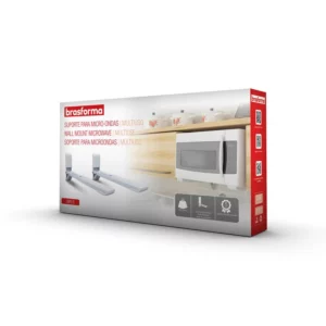 Suporte para Forno Micro-ondas Branco com Braço Ajustável Sbr 3.8 - Imagem 2