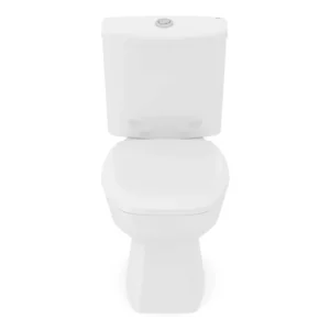 Kit Vaso Sanitário e Caixa Acoplada com Acessórios Thema Branco - Imagem 3