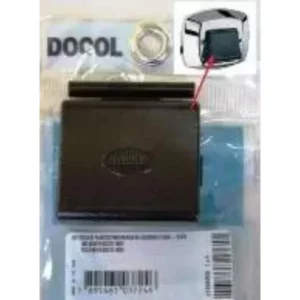 Tecla P.valvula Docol de Plastico Preto - Imagem 3