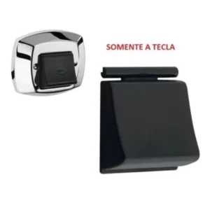 Tecla P.valvula Docol de Plastico Preto - Imagem 4