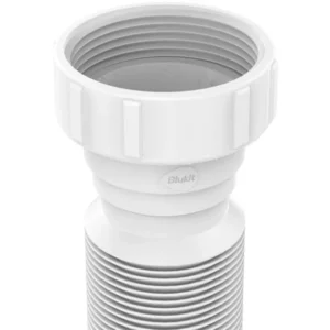 Sifão Tubo Extensivo Duplo Universal com Porca Branco - Imagem 3