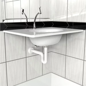 Sifão Tubo Extensivo para Lavatório Branco - Imagem 2