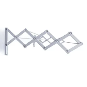 Varal Sanfonado em Aço no Tamanho de 80cm na Cor Branco - Imagem 5