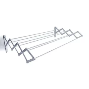 Varal Sanfonado em Aço no Tamanho de 80cm na Cor Branco - Imagem 6