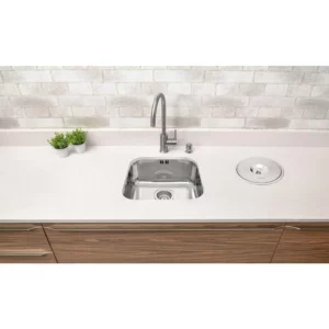 Cuba de Embutir em Aço Inox Alto Brilho Tramontina Lavínia 40 Bl - Imagem 1