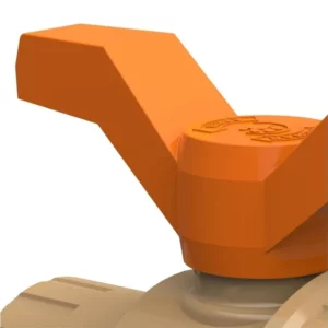 Registro de Esfera Vs Soldável 60mm Marrom - Imagem 3