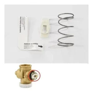 Reparo para Válvula Docol 1.1/2 Mola e Chave Kit 05 Peças - Imagem 6