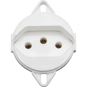 Tomada 2p+t para Tampa de Piso250v/ 20a - Tramontina - Imagem 1