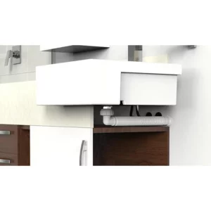 Sifão Tubo Extensivo Branco Universal com Joelho de 90º - Imagem 1