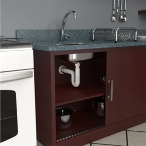 Sifão Tubo Extensivo Universal com Porca em Polipropileno Cinza - Imagem 2