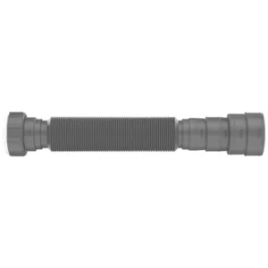 Sifão Tubo Extensivo Universal com Porca em Polipropileno Cinza - Imagem 4