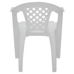 Cadeira com Braços em Polipropileno Branco Tramontina Iguape Basic - Tramontina - Imagem 2
