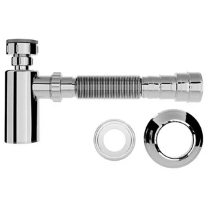 Sifão Universal com Copo Cromado - Imagem 1