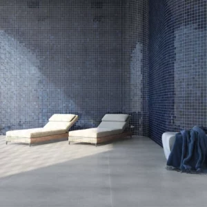 Porcelanato Esmaltado Acetinado Borda Reta Munari Cimento 90x90cm - Imagem 5