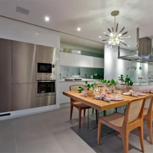 Porcelanato Esmaltado Acetinado Borda Reta Munari Cimento 90x90cm - Imagem 7