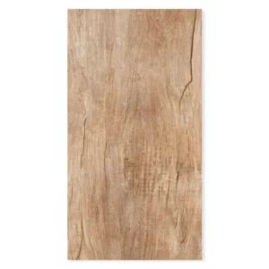 Porcelanato Hd Retificado Antique Wood Amber Bege 50x101cm