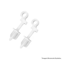 Conjunto de Parafuso para Assento Sanitário Fixação Astra