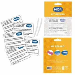 Kit de Reparo para Piscinas e Infláveis - Mor - Imagem 3