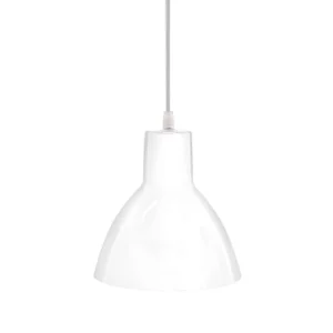 Luminária Pendente Taschibra Td 622/1 E-27 Branca