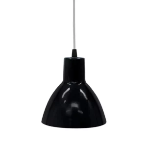 Luminária Pendente Taschibra Td 622/1 E-27 Preta