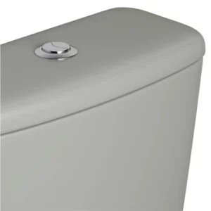 Caixa Acoplada para Vaso Sanitário Dualflx Targa, Ravena, Aspen e Izy Cz Real Cinza e Cromado - Imagem 3