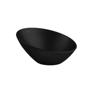 Cuba de Apoio Meia Lua 390mm Ebano Fosco L.1036.94 Deca
