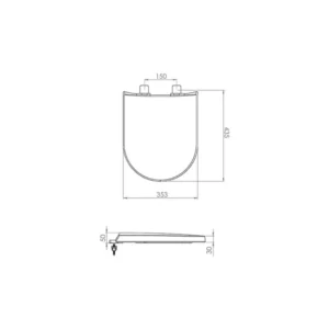 Assento Sanitário para Carrara Soft Close - Lorenzetti - Imagem 3