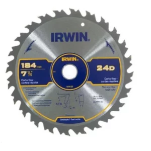 Disco de Serra Circular 24 Dentes 184mm - Irwin