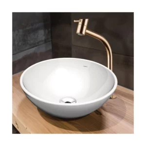 Torneira Lavatório para Cuba de Apoio Swan 1198 R42 Rose Lorenzetti  Gold, 7010244 - Imagem 3