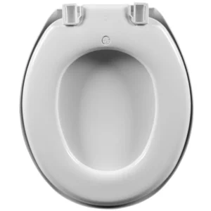 Assento Sanitário Oval Almofadado Perfumado Branco - Imagem 5