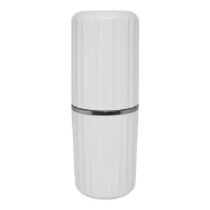 Porta Escova Groove Branco - Imagem 1