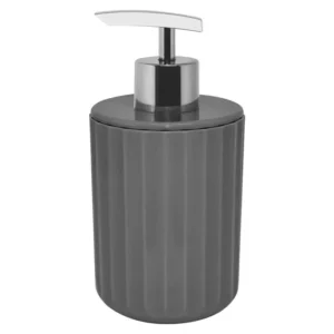 Porta Sabonete Líquido Groove Chumbo - Imagem 1