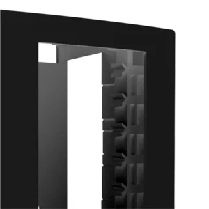 Caixa e Placa 3 Módulos de Sobrepor Preto - Imagem 2