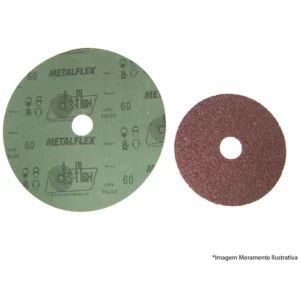Disco Lixa Ferro Disflex 4.1/2" G036 com 10 Peças - Disflex