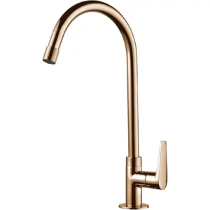 Torneira de Cozinha Mesa Bica Móvel Loren Joy 1167 R32 Rose Gold Lorenzetti