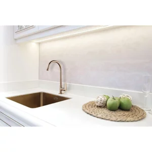 Torneira de Cozinha Mesa Bica Móvel Loren Joy 1167 R32 Rose Gold Lorenzetti - Imagem 3